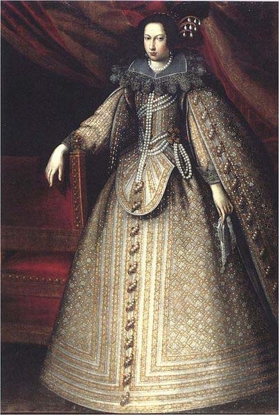 Portrait of Isabella of Savoy Princess of Modena